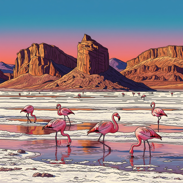 Atacama Desert Flamingos Atacama Desert Flamingos
