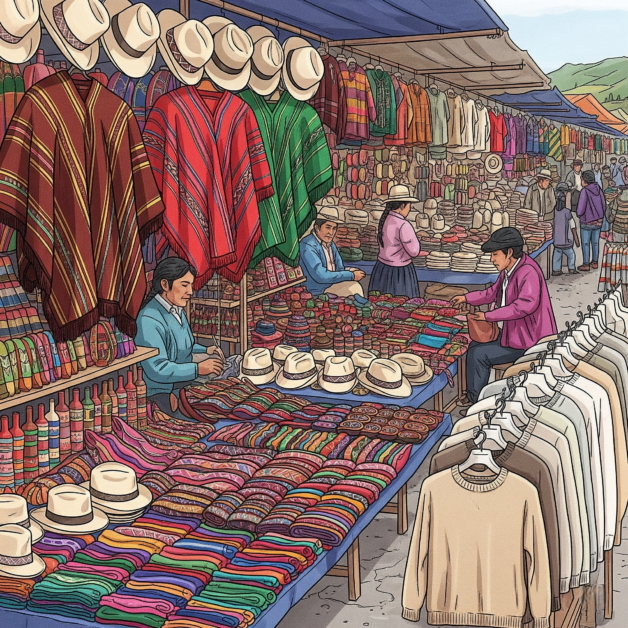 Ecuador Otavalo Market