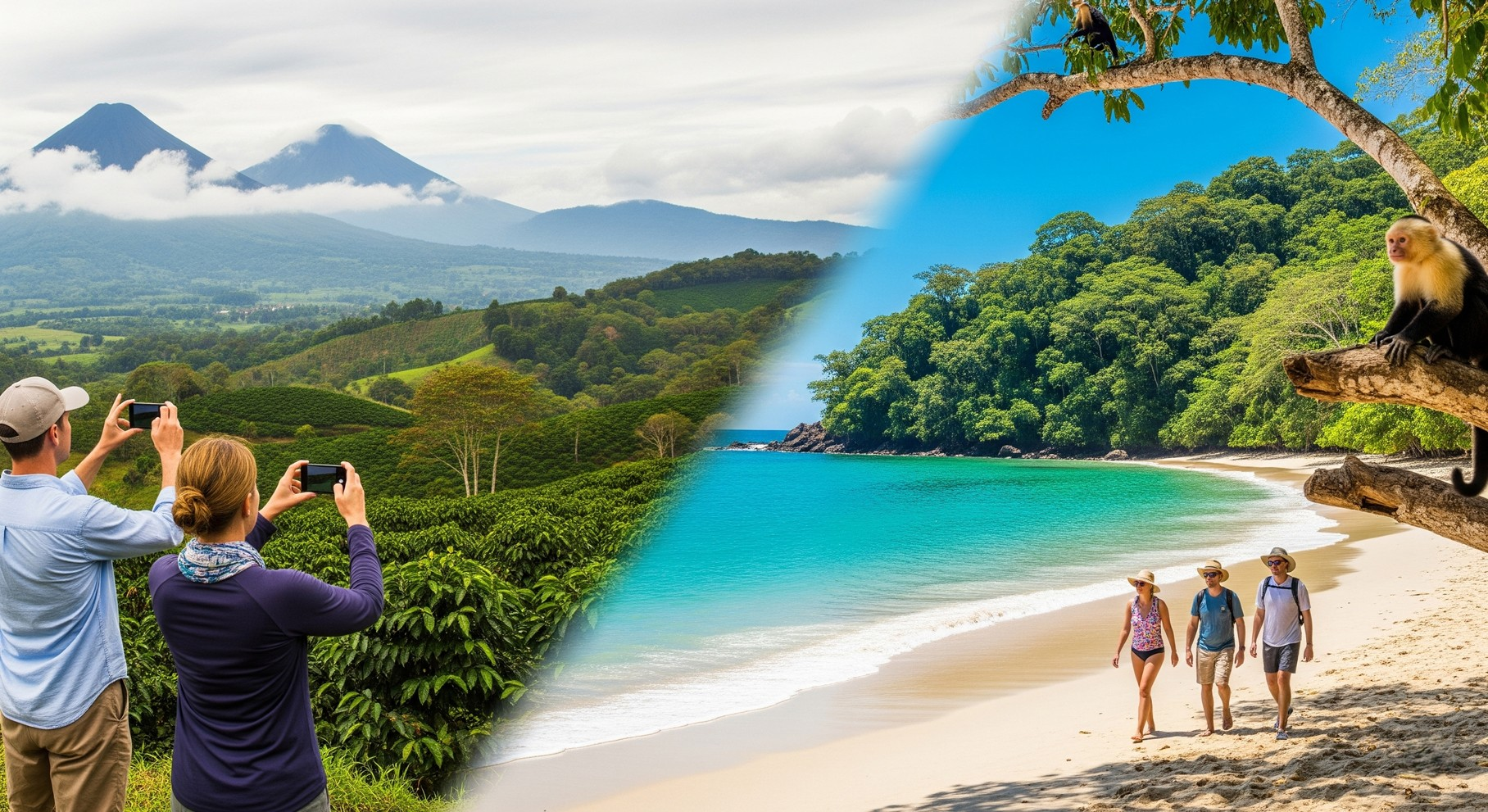 Costa Rica Central Valley Manuel Antonio Tour
