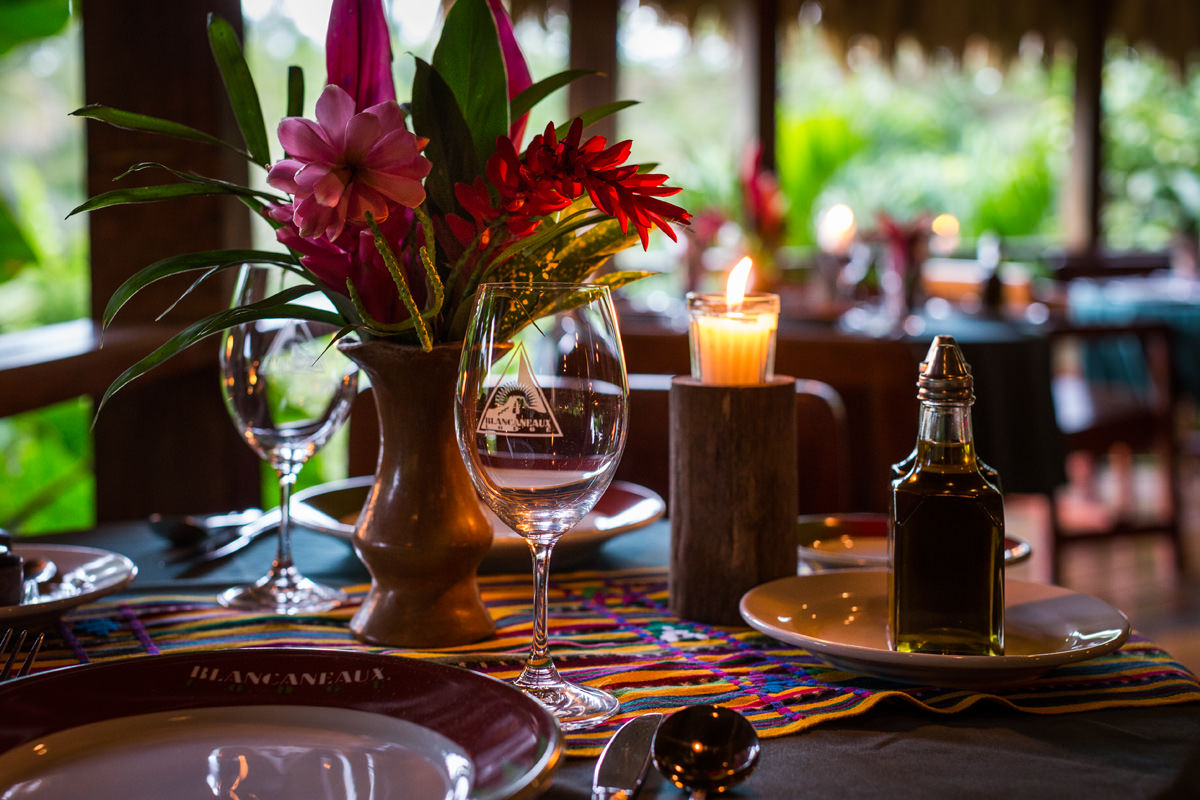 Blancaneaux Lodge Restaurant Blancaneaux Lodge Restaurant