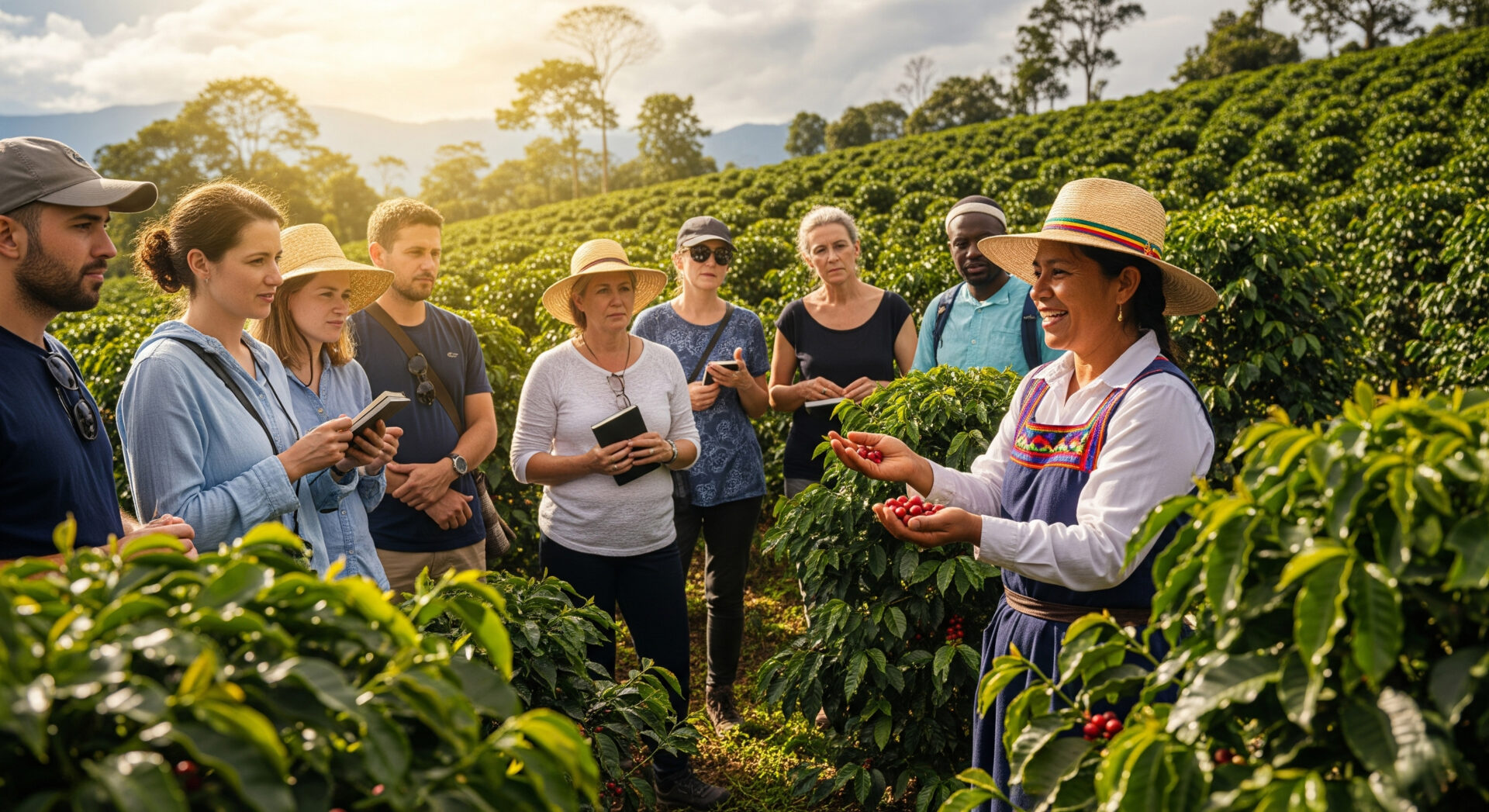 columbia coffee tour