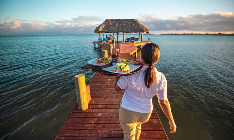 pier-dining-service-pan-chabil-mar-resort-belize-1 pier dining service pan chabil mar resort belize 1