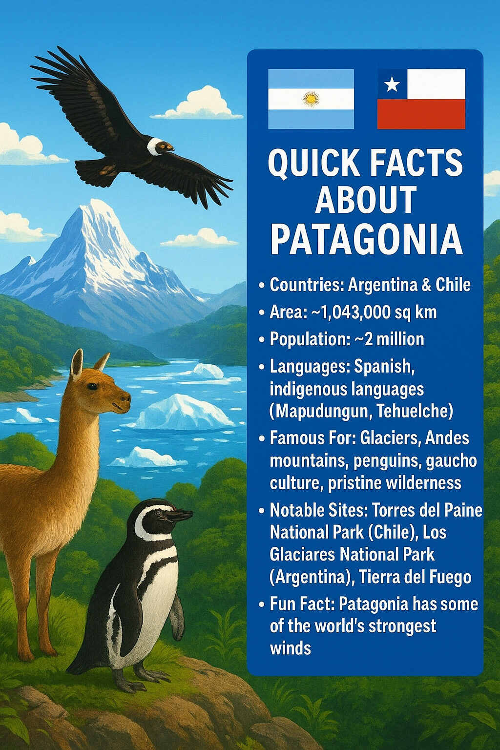 patagonia facts