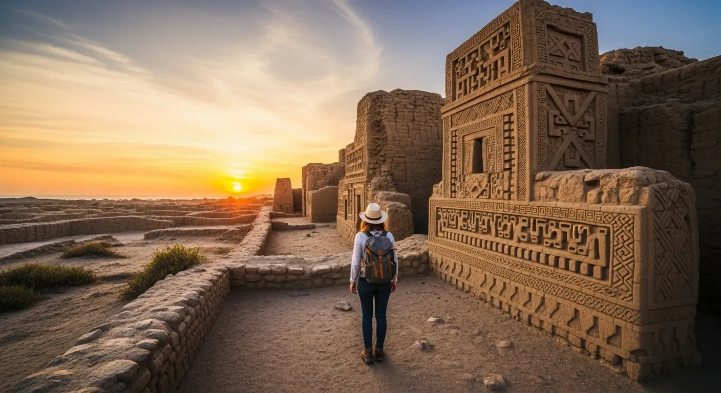 Chan Chan capital of the Chimu Culture