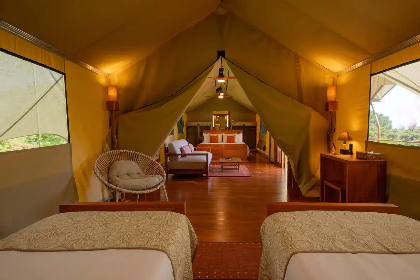 Galapagos Safari Camp - Santa Cruz Island, Ecuador Family Safari Tent 9