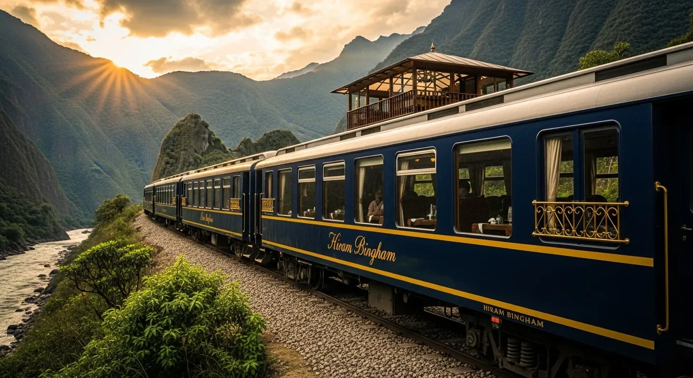 Hiram Bingham train to Machu Picchu 1