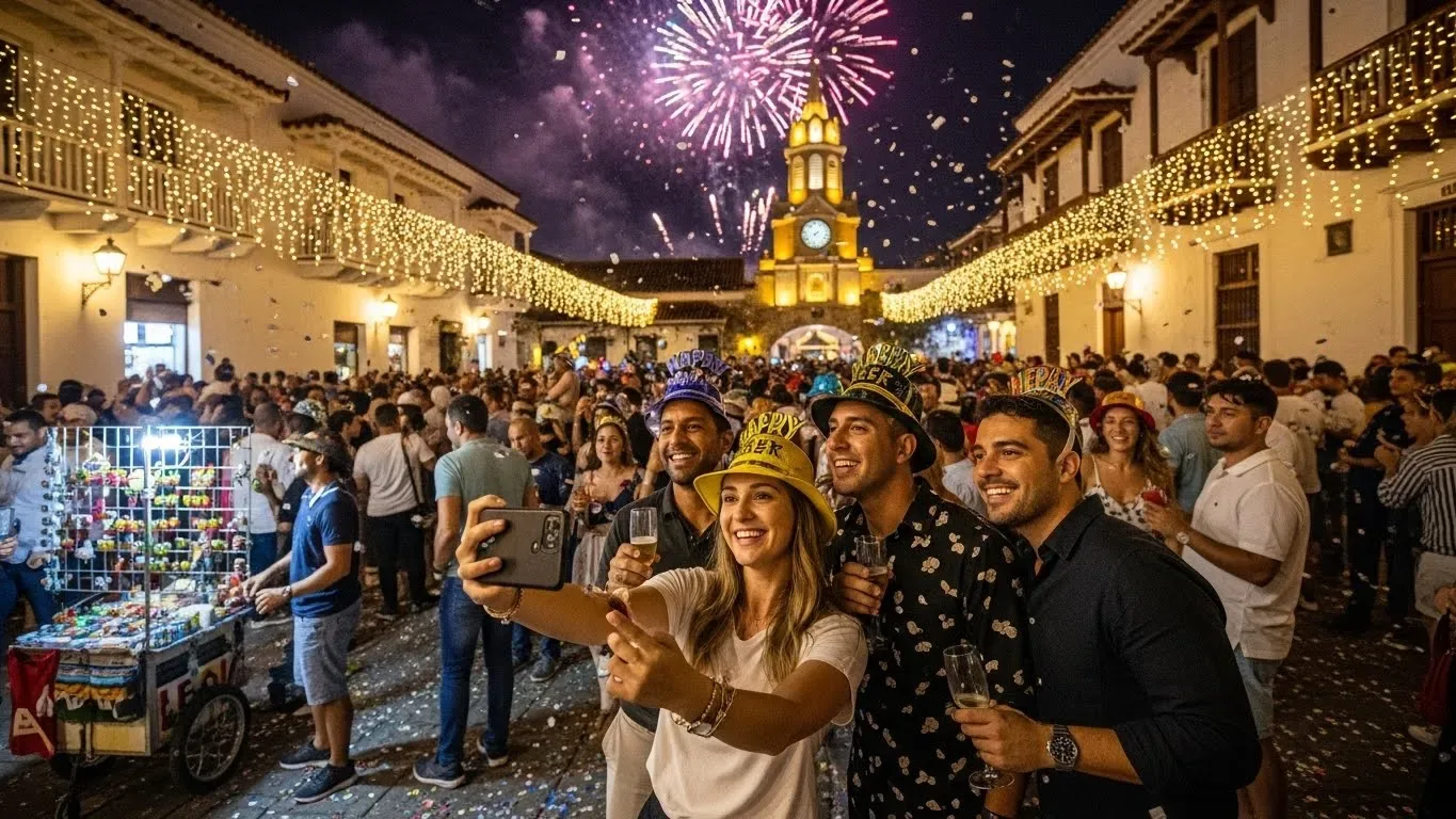 New Years In Cartagena 1