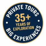 Private Tours 35+ Years Badge