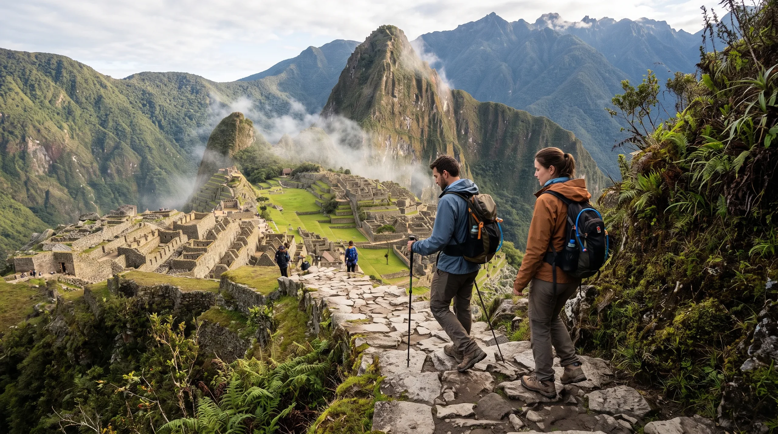 Trekking in Machu Picchu scaled