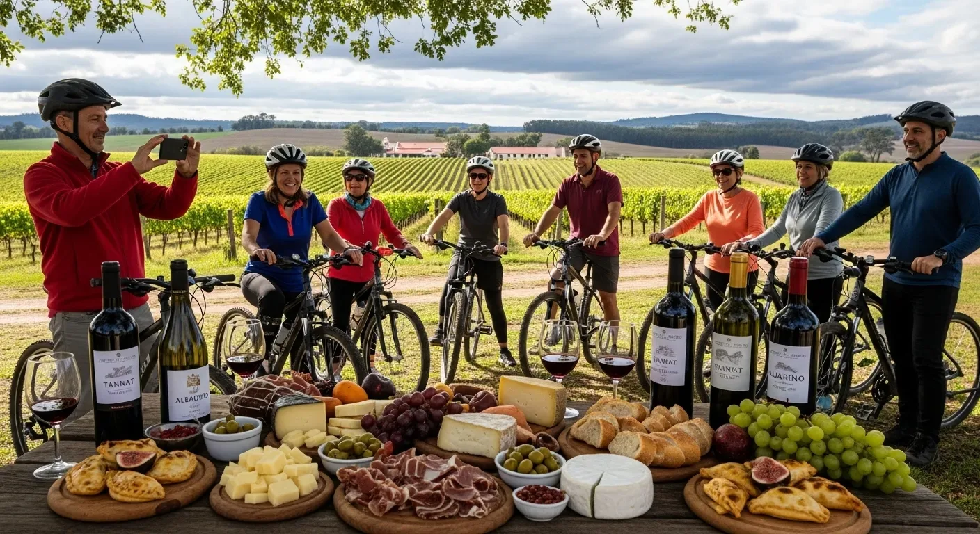 Uruguay Biking Gastronomy Wines 2