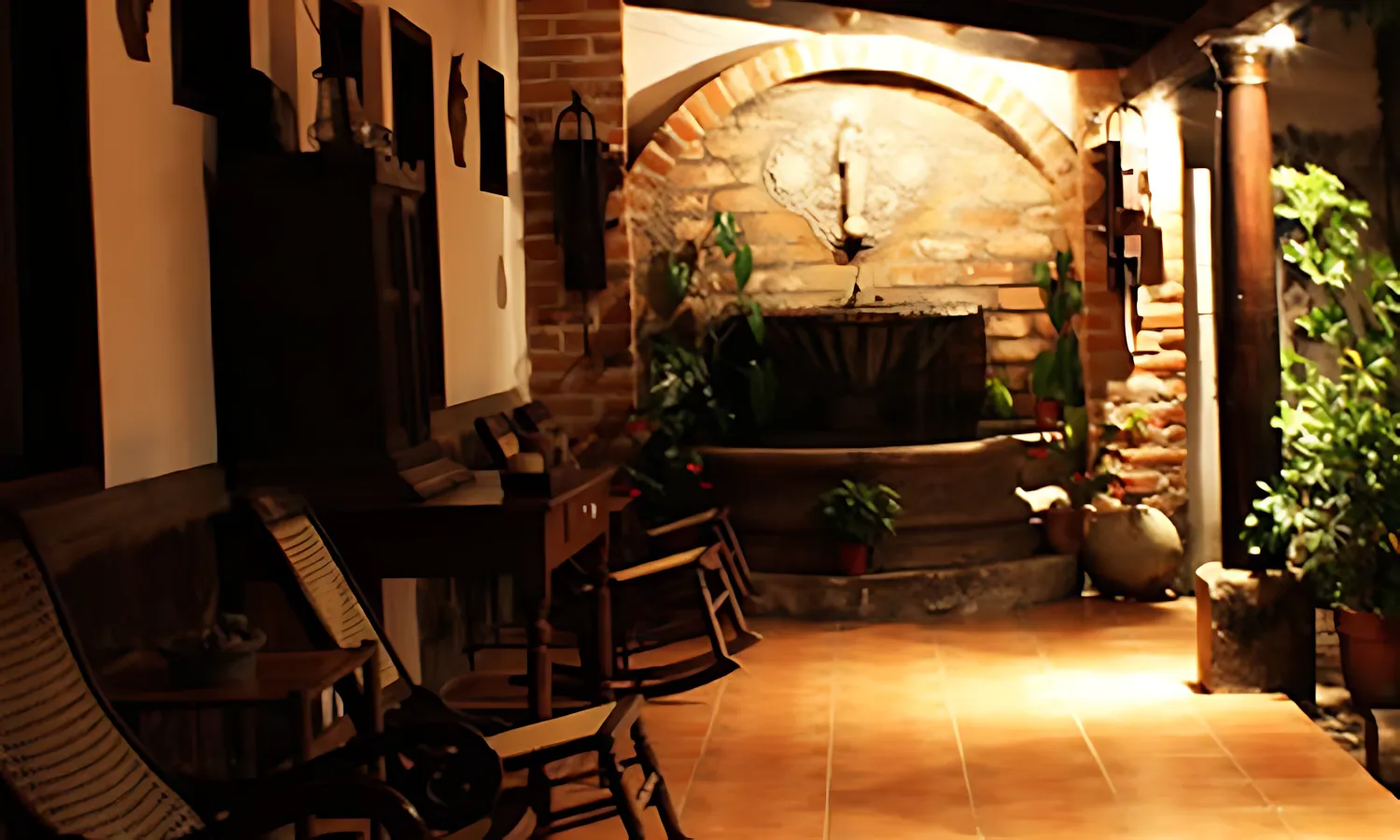 casa degraciela porch