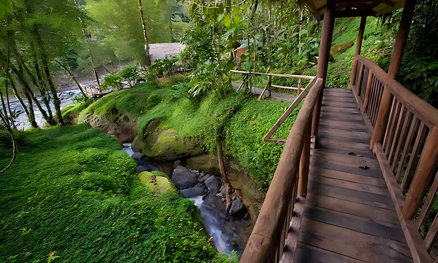 costa rica lodge bridge