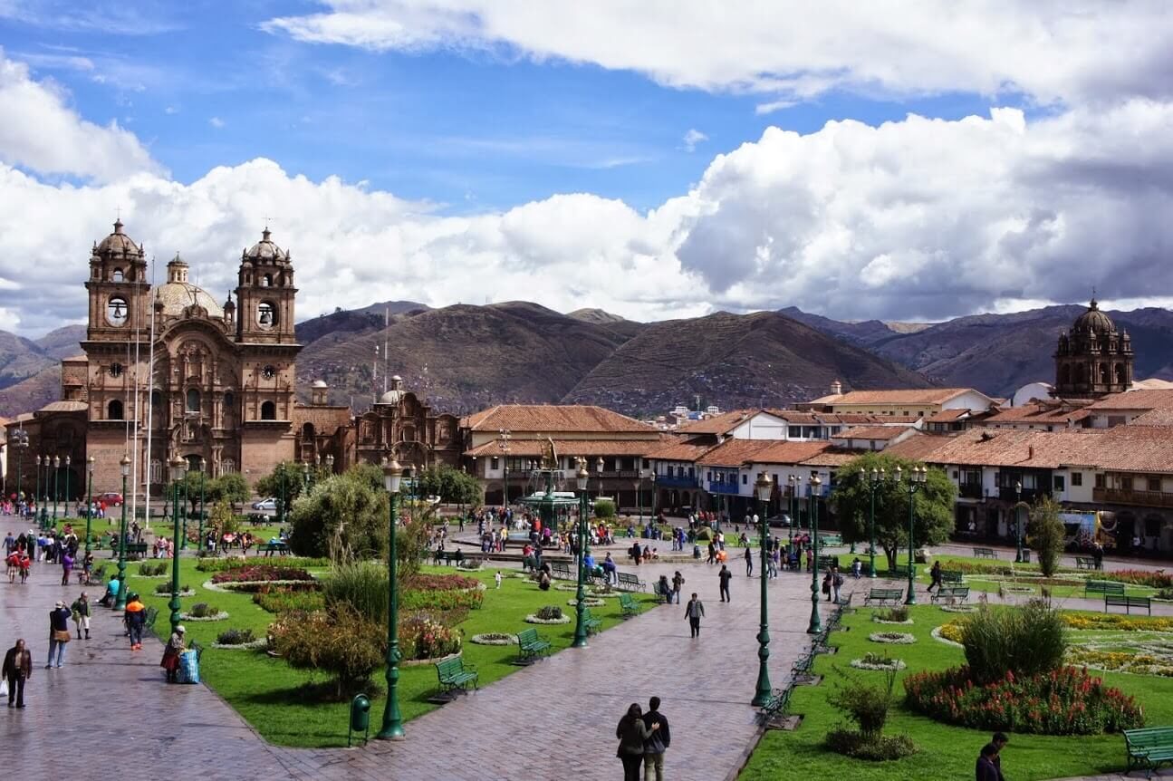 Cusco Peru Plaza De Armas Cusco Peru Plaza De Armas