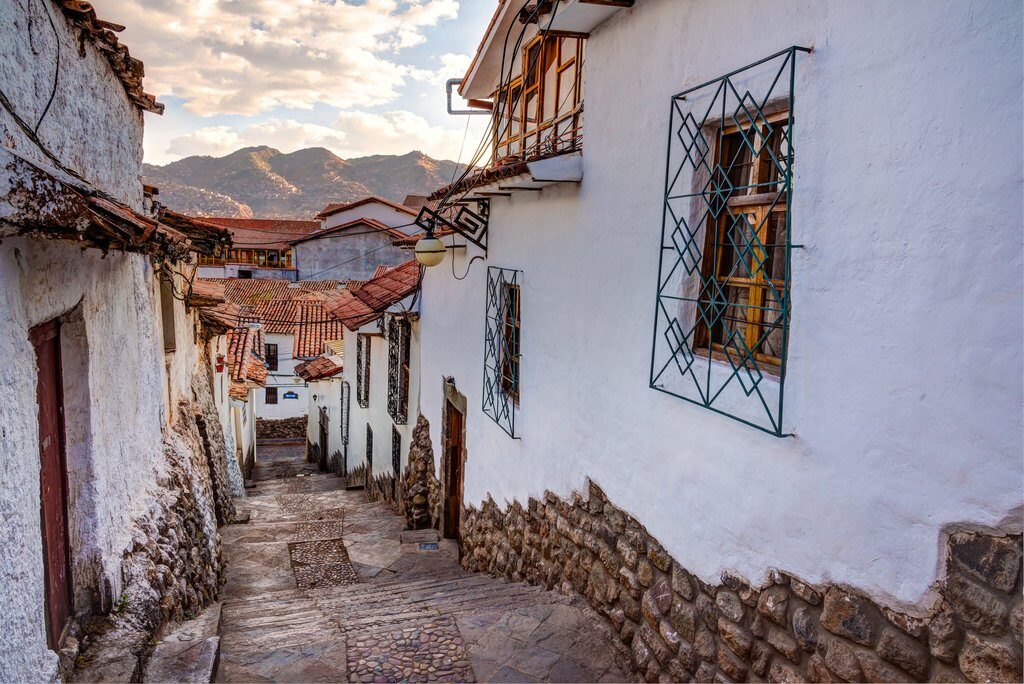 Cusco Peru San Blas Streets Cusco Peru San Blas Streets