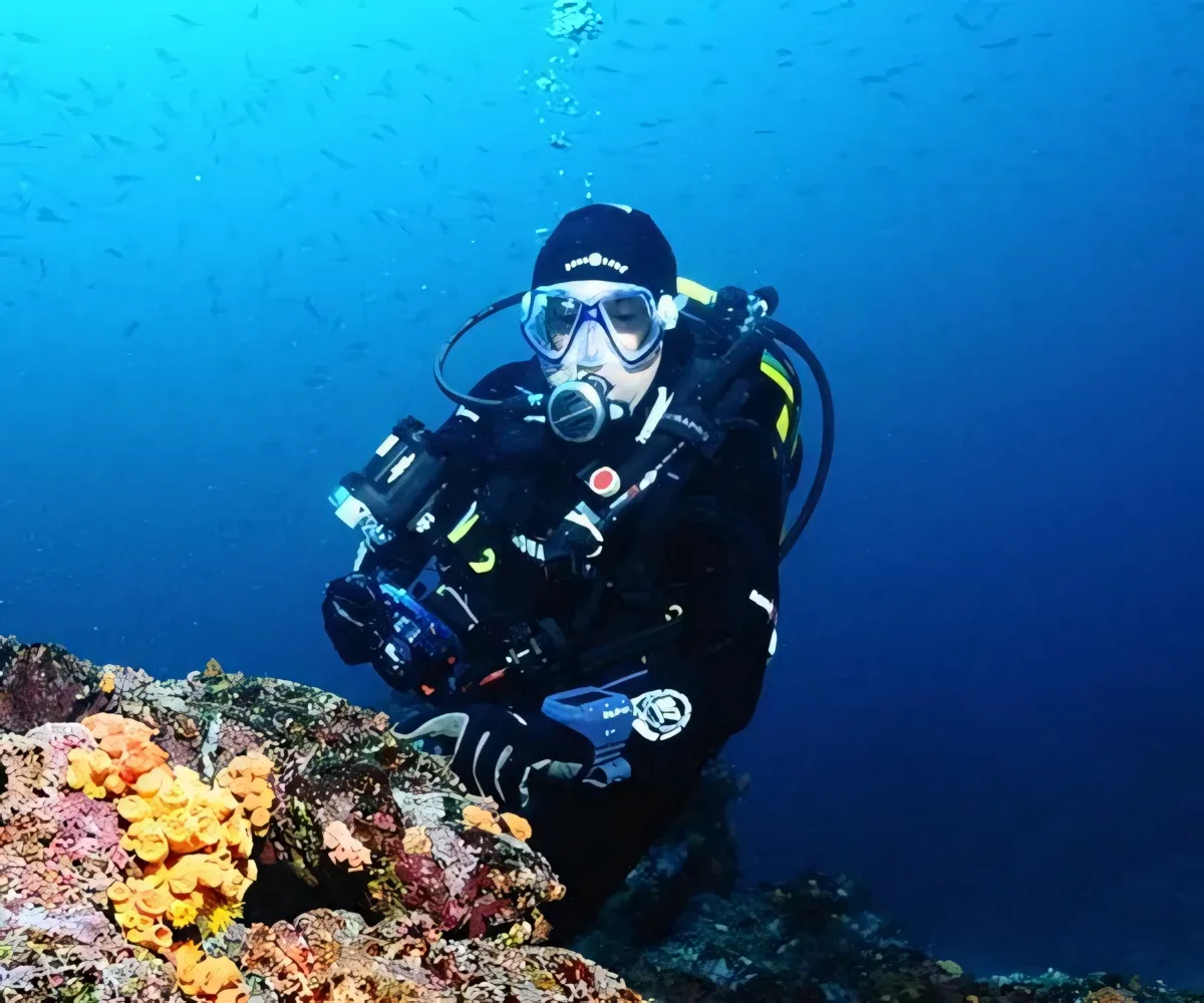 diving