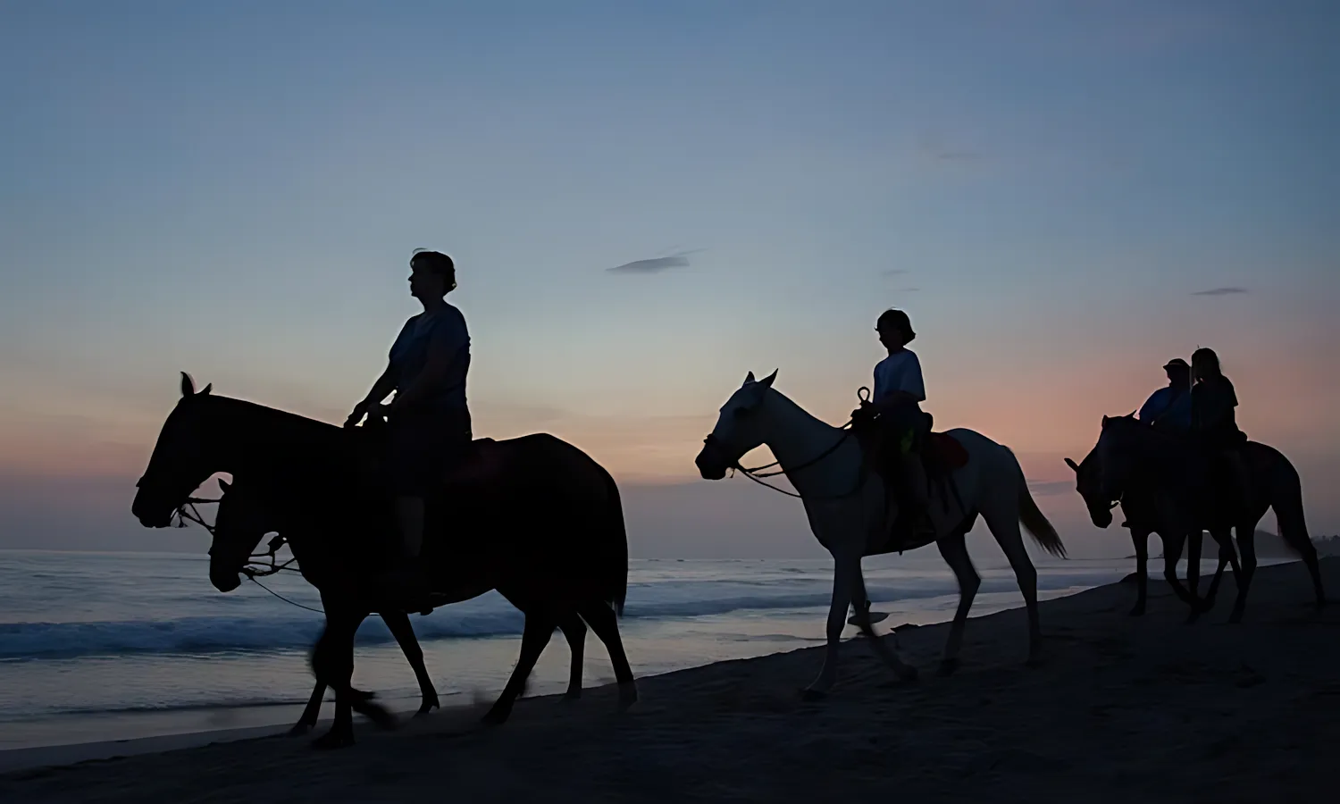 evening horseback ride