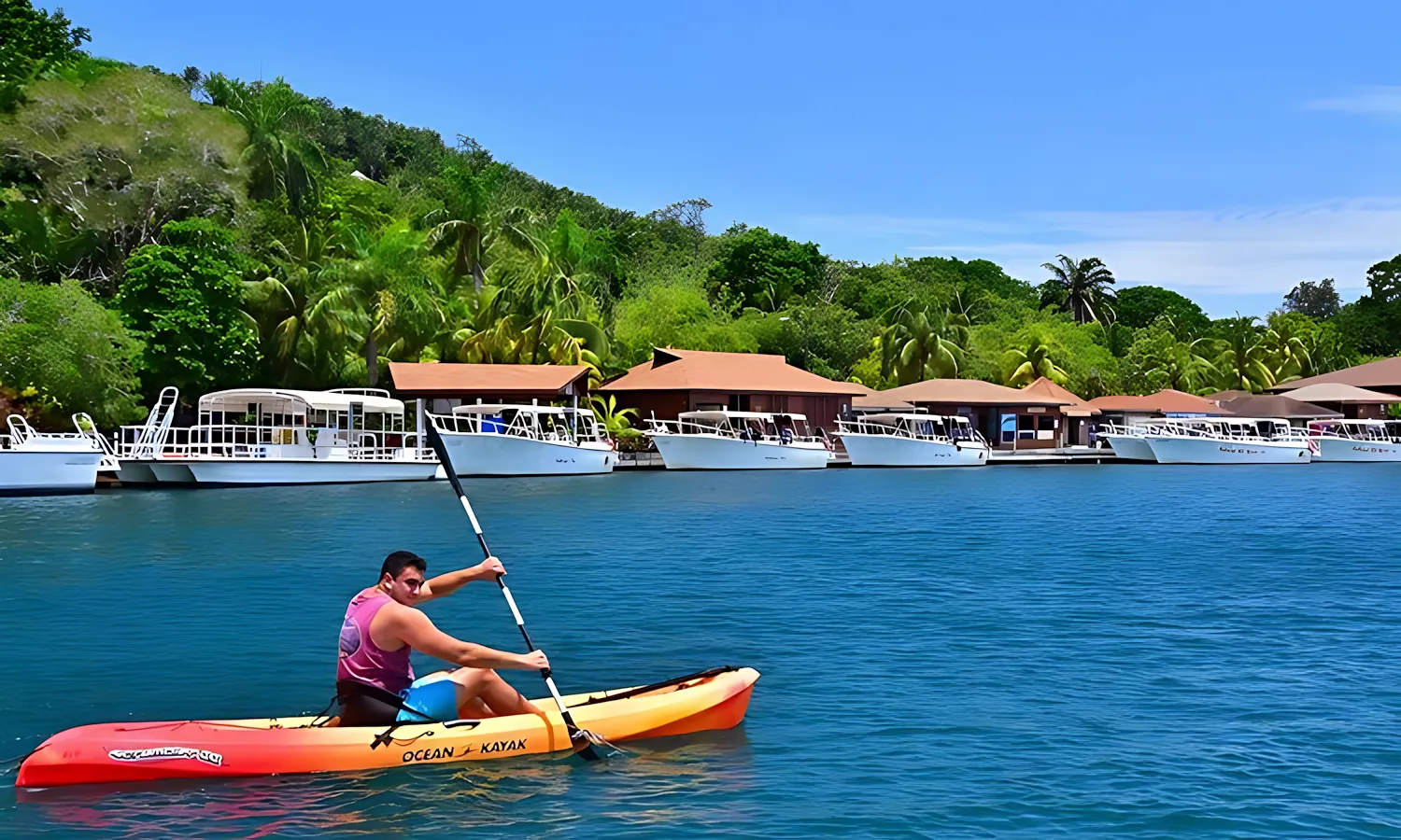 Anthony's Key Resort - Sandy Bay, Honduras kayaking 3