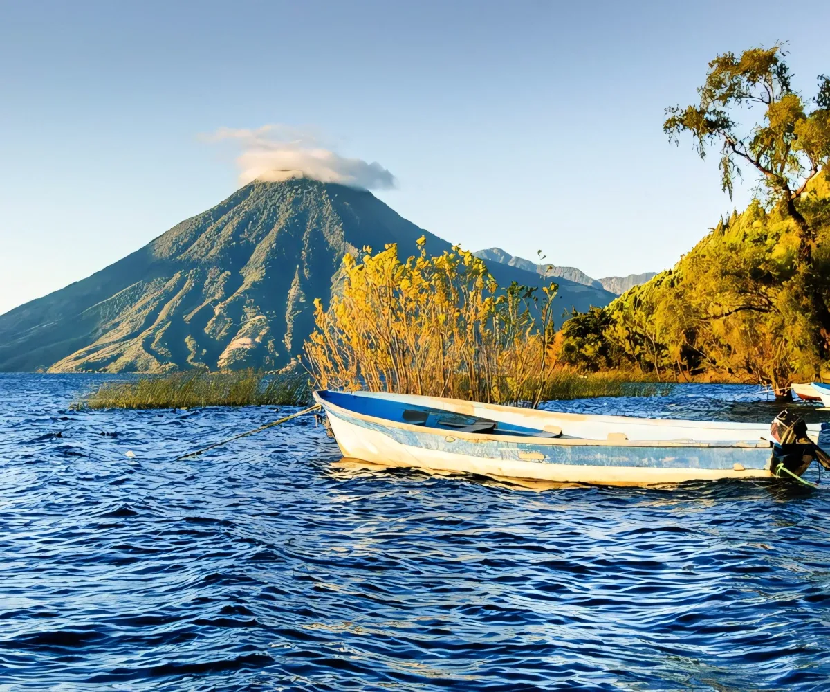 lake-atitlan-san-pedro-volcano lake atitlan san pedro volcano