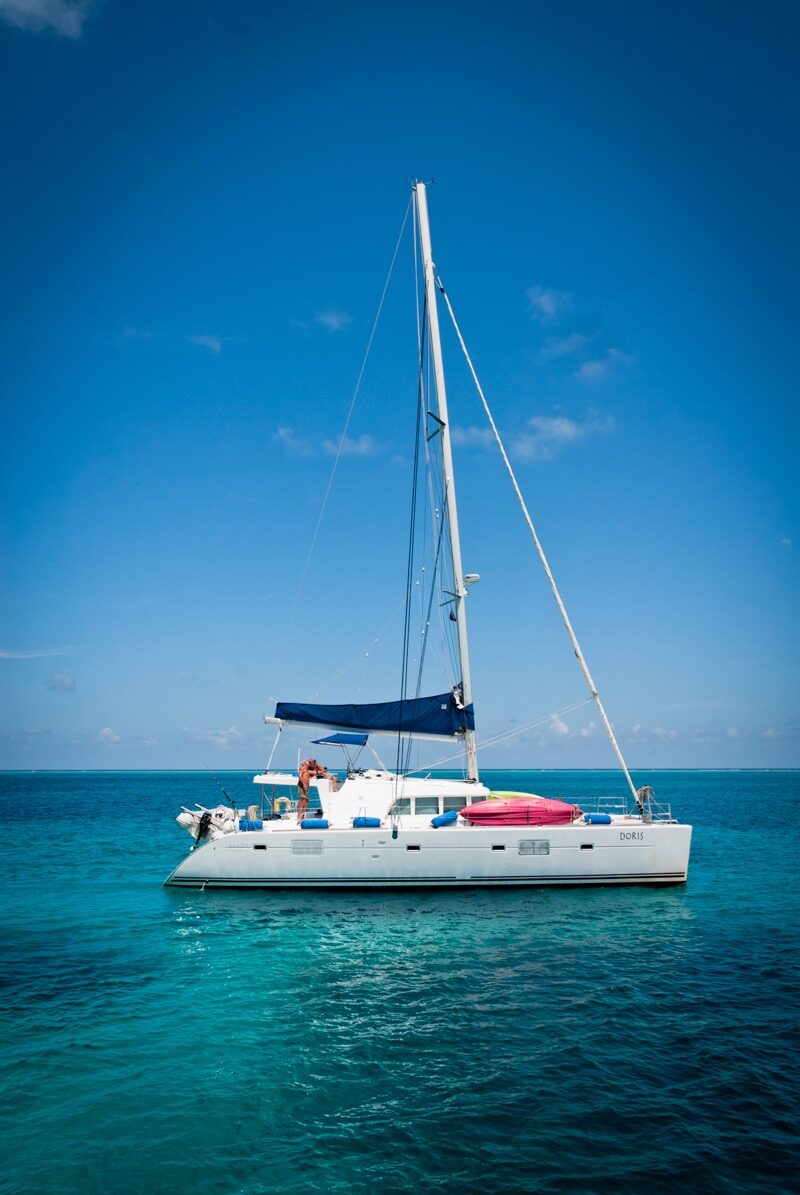 Luxury sailboat in Belize Luxury sailboat in Belize