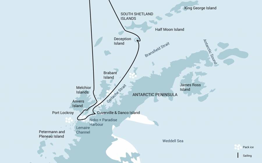 Classic Antarctica Expedition Cruise including Deception Island Classic Antarctica Expedition Cruise including Deception Island