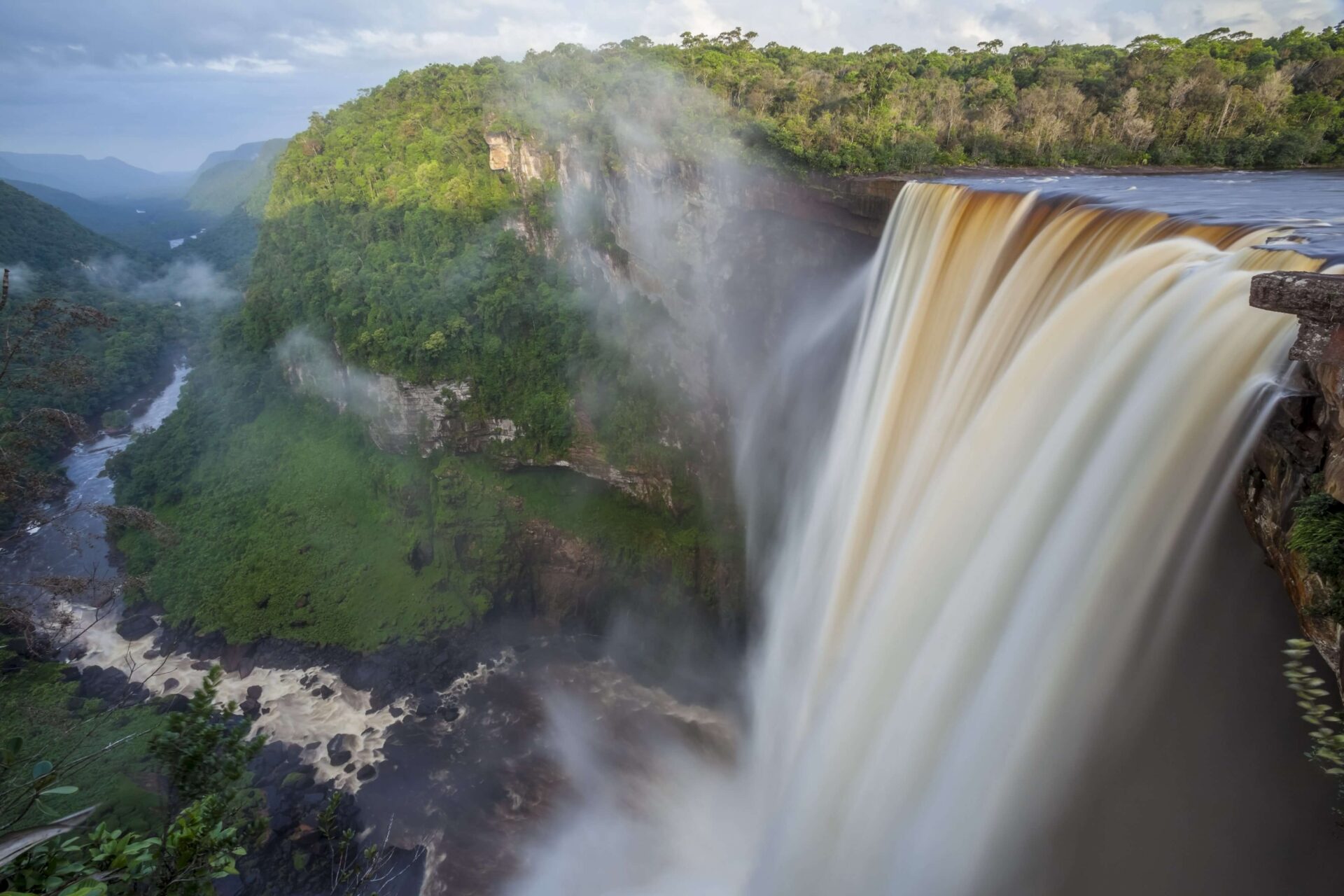Discovering the Hidden Guianas Travel Package Kaieteur Waterfall