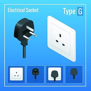 Electrical Current and Plug Types by Country El Salvador Plug Types